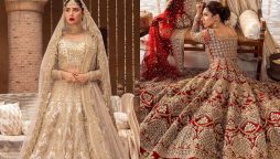See Photos: Mahira Khan Unveils Stunning Bridal Collection