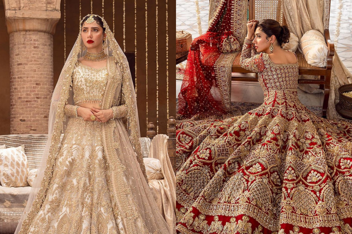 See Photos: Mahira Khan Unveils Stunning Bridal Collection
