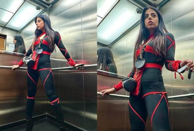 Yashma Gill Slays in Ninja-Inspired Halloween Costume!