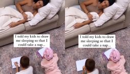 Viral Video: Smart Mom’s Sleep Trick with Kids Playing Around