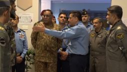 Chairman Joint Chiefs Of Staff Committee witnesses Air Exercise Indus Shield-2023