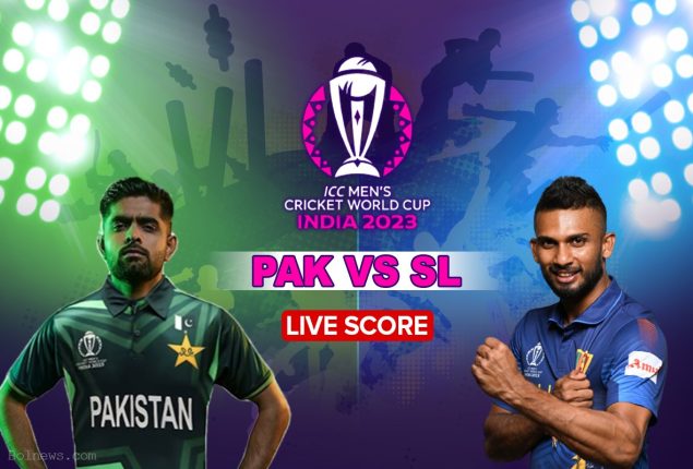 ICC World Cup 2023 Live Score: Pakistan vs Sri Lanka Live score | Match 8