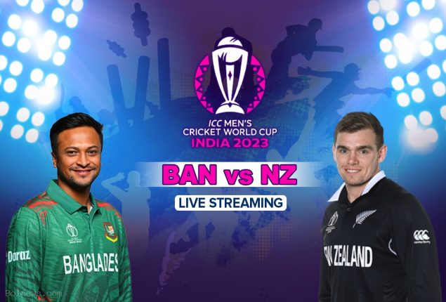ICC World Cup 2023 Live Streaming: How To Watch Ban Vs NZ Live Streaming? Match 11