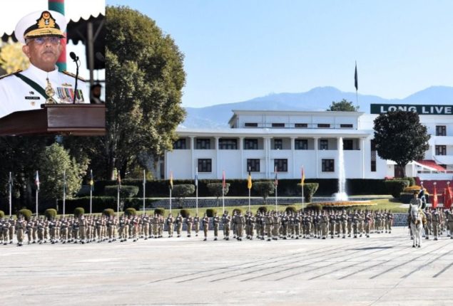 Passing out parade of 148th PMA Long Course held at Kakul