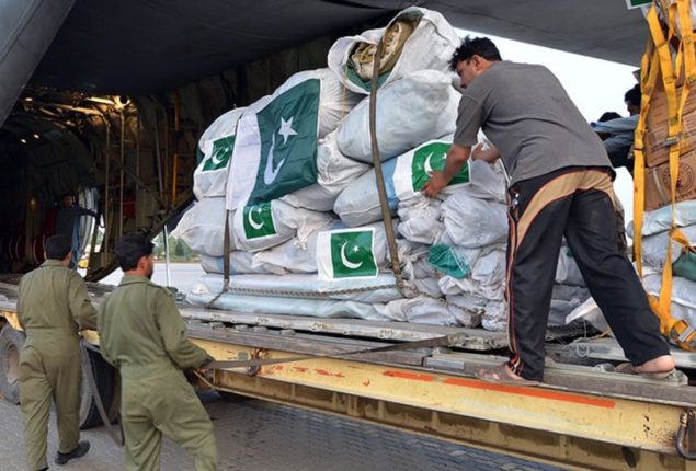 Pak Army’s first batch of aid dispatched to Gaza