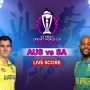 ICC World Cup 2023 Live Score: Australia vs South Africa Live score | Match 10