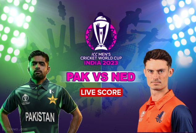ICC World Cup 2023 Live score: Pakistan vs Netherlands Live score | Match 2