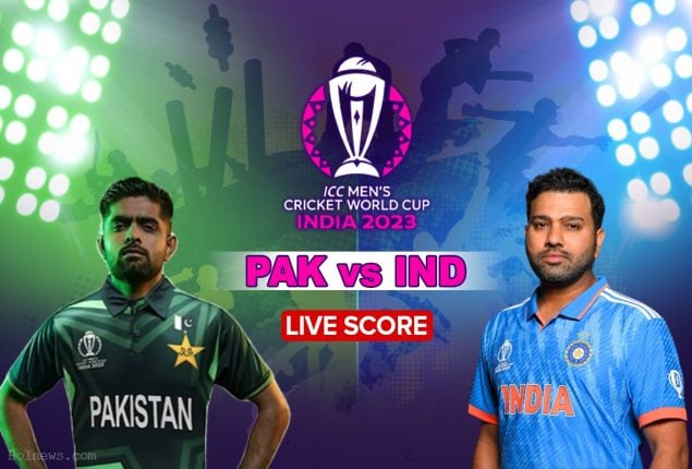 ICC World Cup 2023 Live Score: Pakistan vs India Live score | Match 12