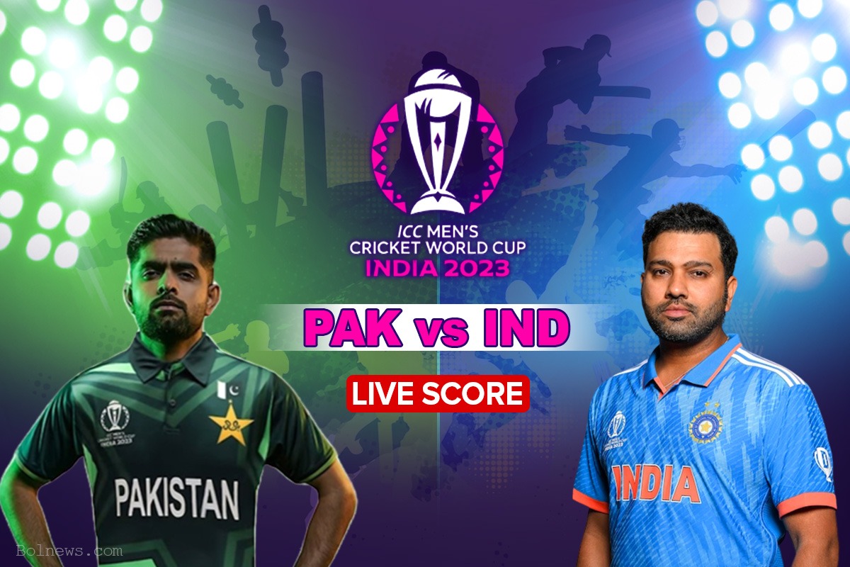 ICC World Cup 2023 Live Score: Pakistan vs India Live score | Match 12