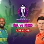 ICC World Cup 2023 Live Score: South Africa vs Netherlands Live score | Match 15