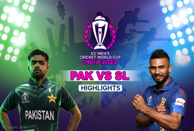 ICC World Cup 2023 Full Highlights: Pakistan vs Sri Lanka Highlights | Match 8