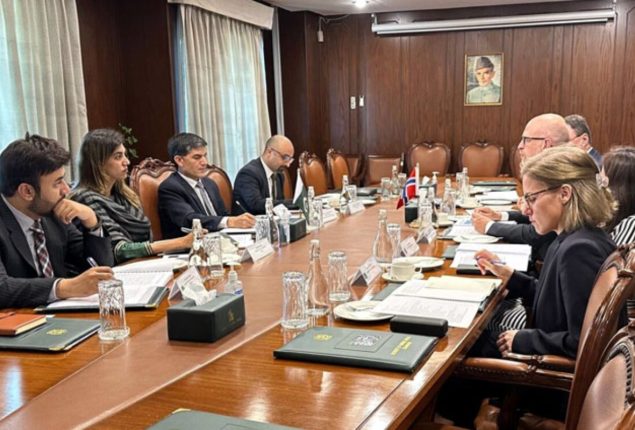 Pakistan, Norway vow to cement ties in different sectors
