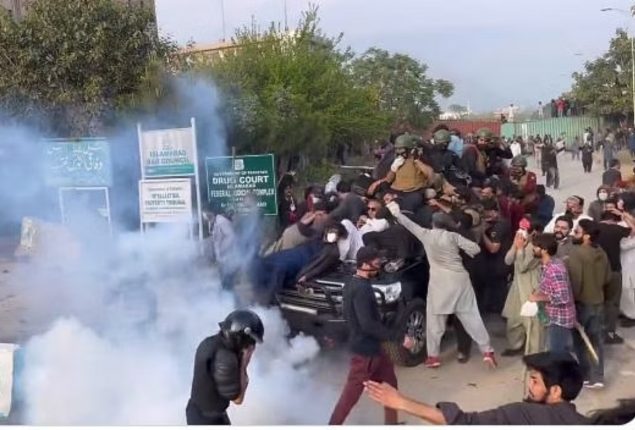ATC issues perpetual arrest warrant for 10 PTI leaders in Judicial Complex attack case