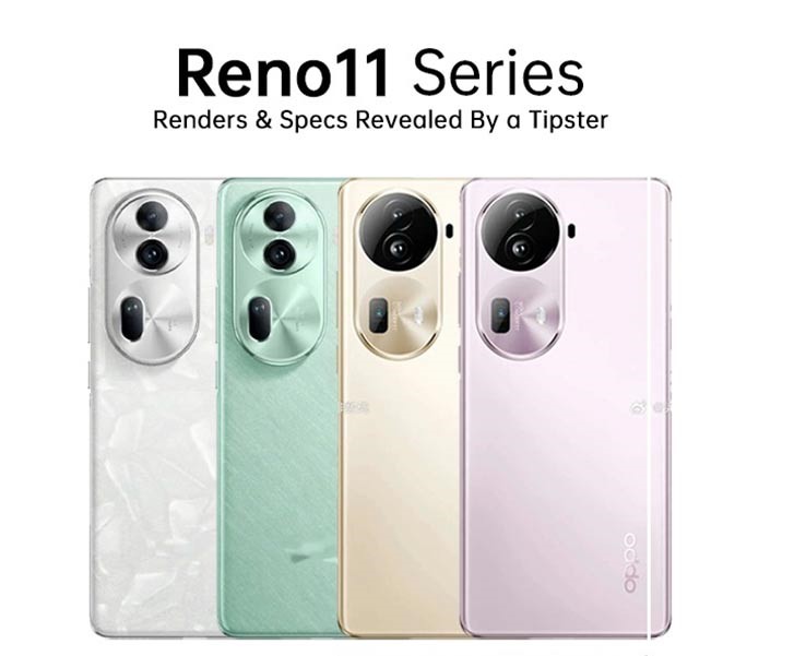 Oppo Reno11 Series coming out this month, design & specs leaked