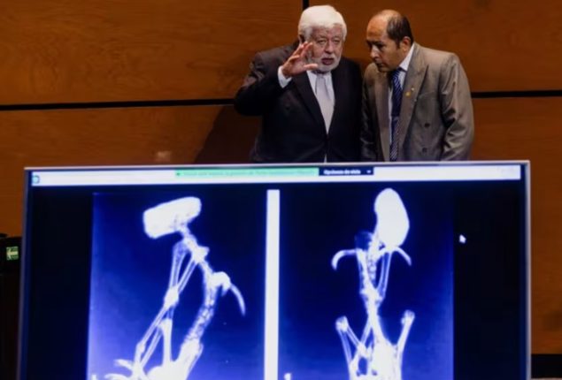 Mexican Congress mummies from Peru