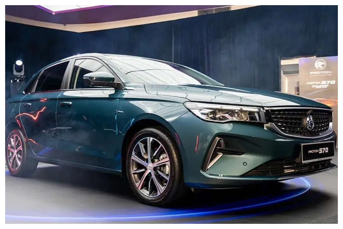 New Proton S70 Sedan unveiled in Malaysia