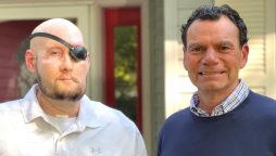 First-ever eye transplant in history for US veteran