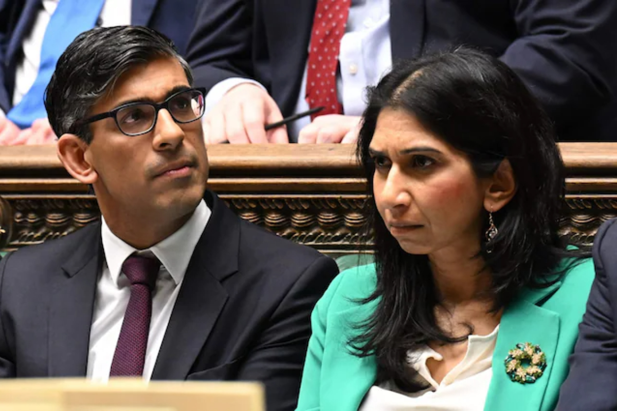 Suella Braverman accuses Rishi Sunak