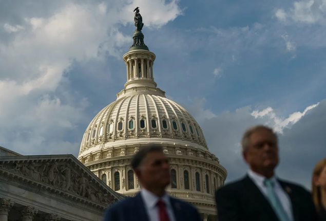 US House Republicans aim to shutdown-averting measure amid credit alert