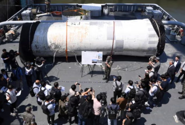 North Korea Japan spy satellite