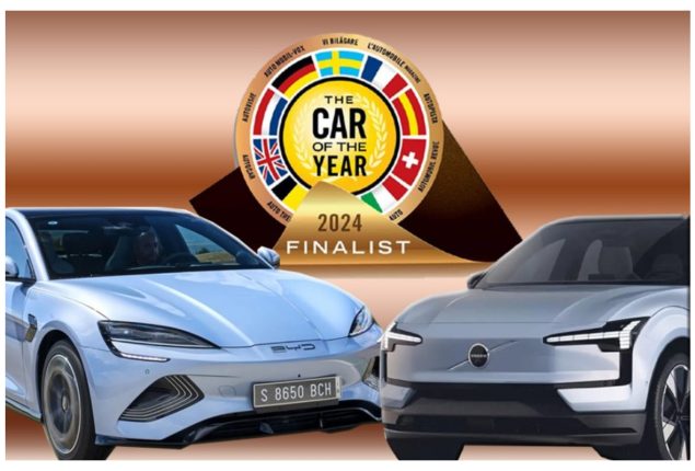 Two Chinese cars Nominated for 2024 European Car Award