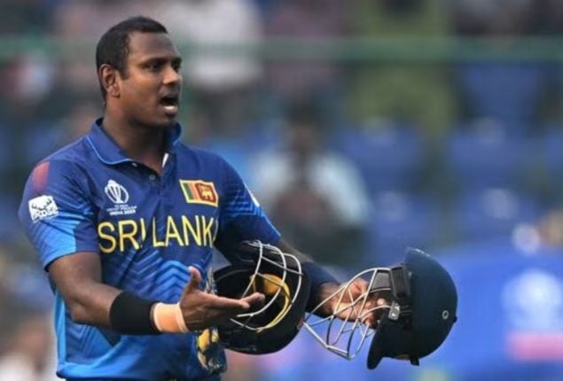 World Cup 2023: Angelo Mathews makes history as first cricketer to be dismissed timed out