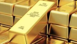 Gold price in Pakistan stands at Rs215,100/tola on Monday