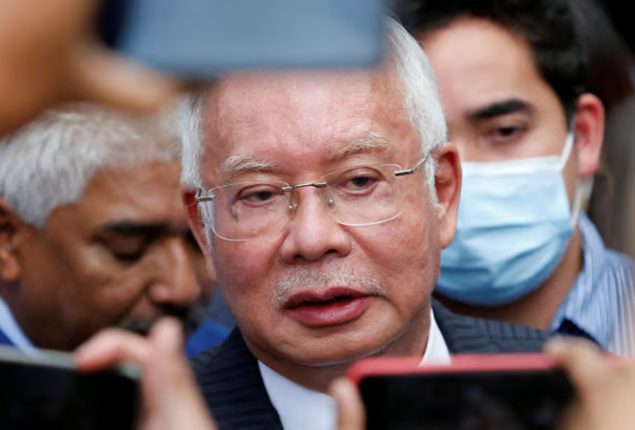 Jailed former Malaysian PM Najib Razak in hospital with COVID-19