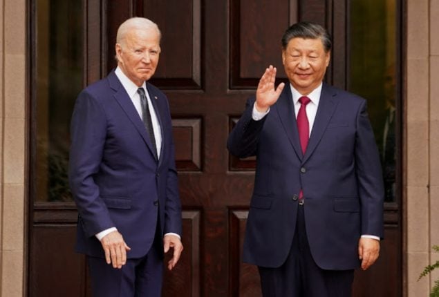 Joe Biden Xi Jinping historic meeting