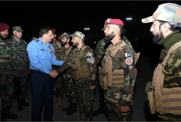 Air Chief lauds security personnel for foiling terrorist attack  