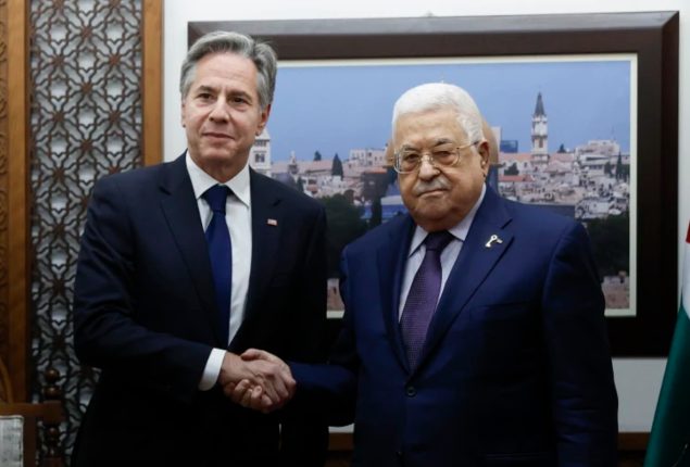 Israel-Hamas War: Blinken Holds Talks with Mahmoud Abbas