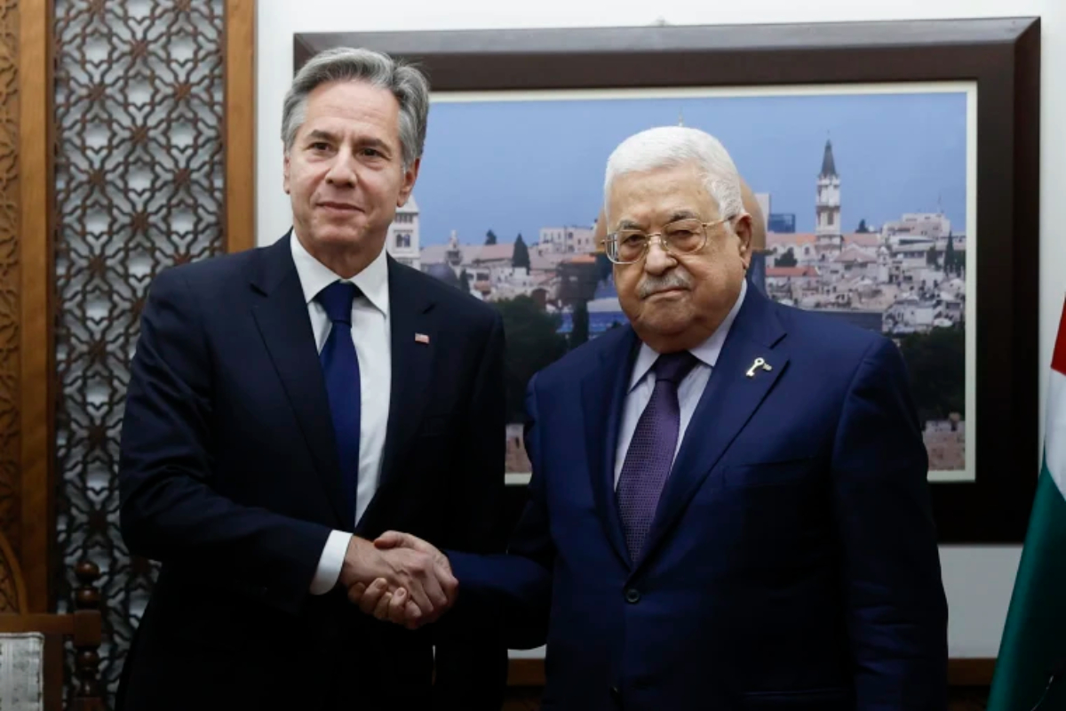 Israel-Hamas War: Blinken Holds Talks with Mahmoud Abbas