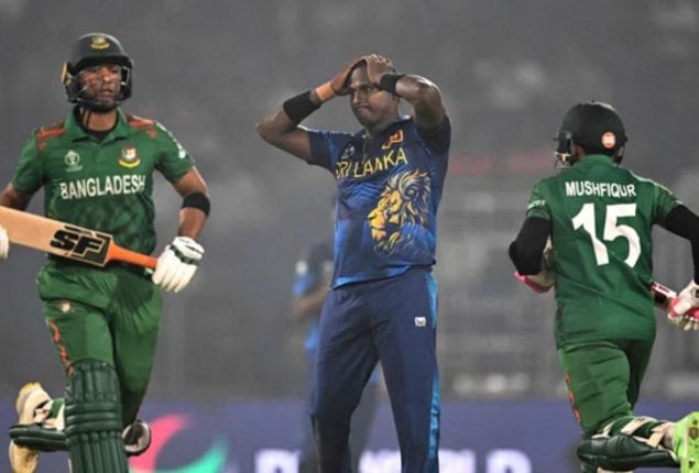 Bangladesh ends Sri Lanka’s World Cup hopes