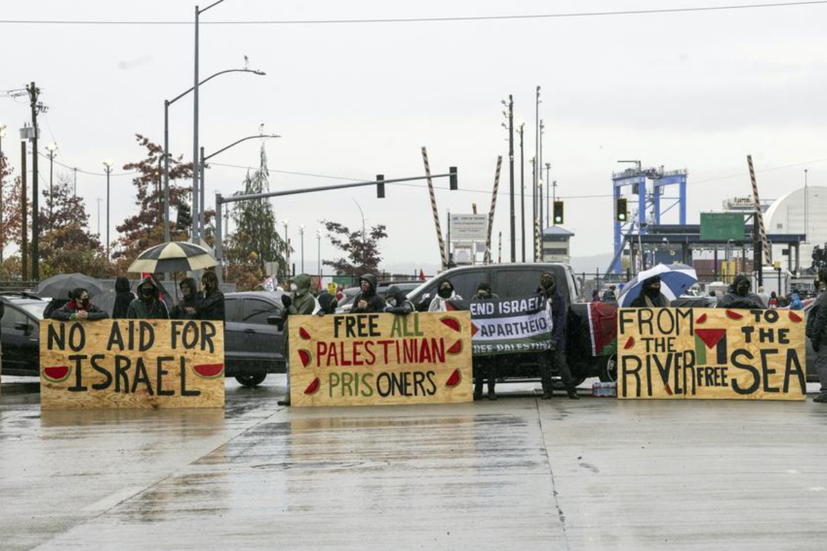 Israel-Hamas War: Protesters Halt US Military Ship Bound for Israel