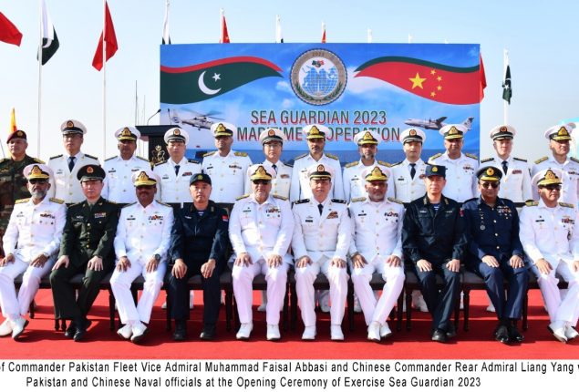 Pak-China joint Naval Exercise Sea Guardian 2023 kicks off  