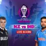 ICC World Cup 2023 Live Score: India vs New Zealand Live score | Semi Final