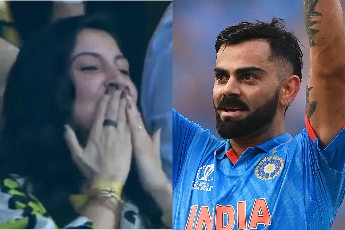 Anushka Sharma's Viral Reaction to Kohli's 50th ODI Hundred