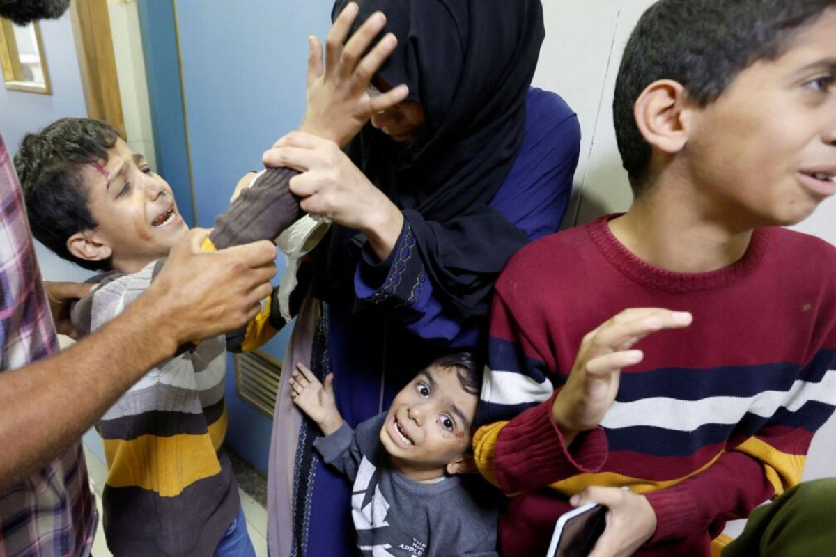 Nearly a million children displaced in Gaza as Israeli bombardments escalate: UN