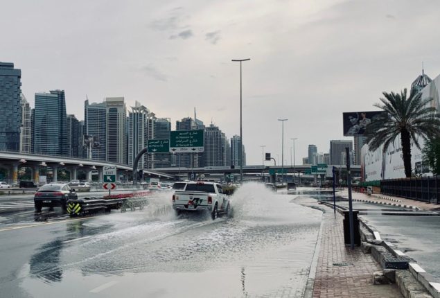 UAE Braces for Storm Surge: Heavy Rains and Thunder Rock Dubai
