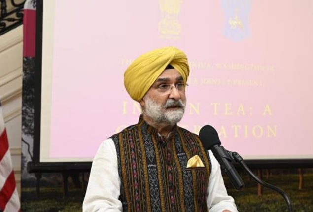 Sikh raises slogan against Indian Ambassador in US