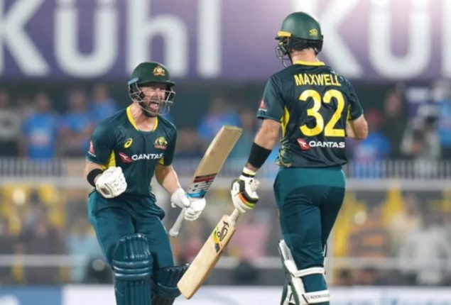 Australia Clinches Third T20I as Maxwell's Century Stuns India