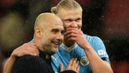 Pep Guardiola showers praise on Erling Haaland for breaking another record