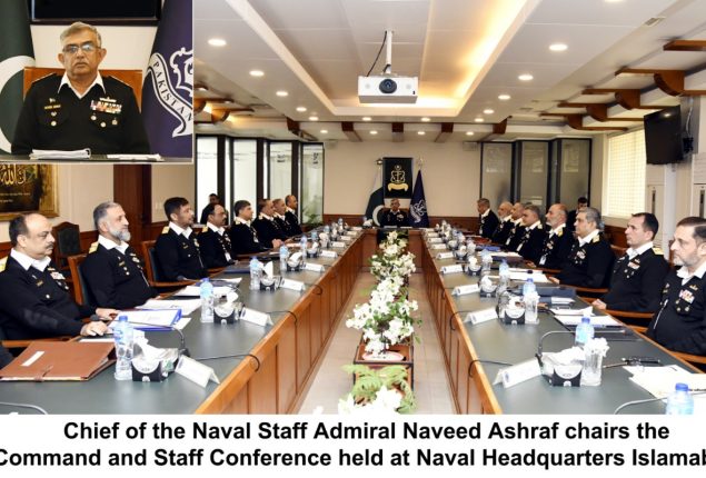 Naval Chief chairs Command & Staff Conference at Naval HQ