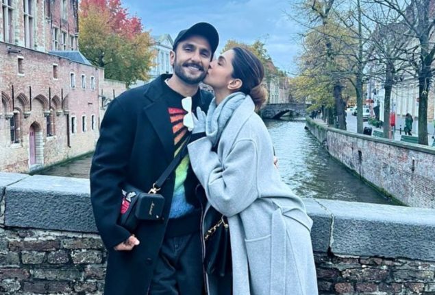 Ranveer Singh and Deepika’s Romantic Celebration on Fifth Anniversary