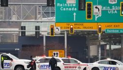 explosion at US-Canada border