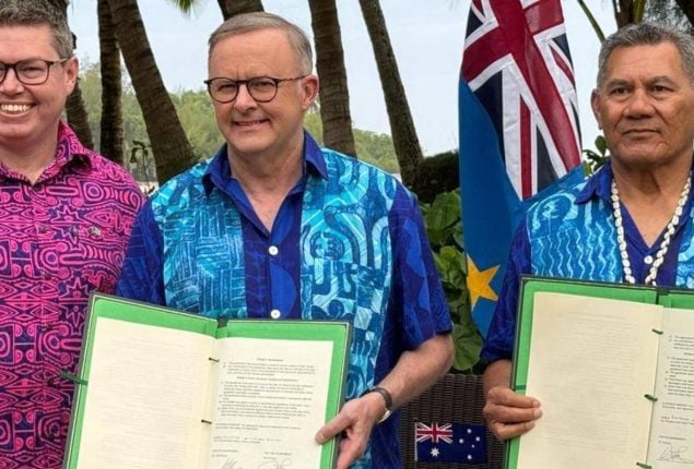 Australia offers climate sanctuary to Tuvalu citizens