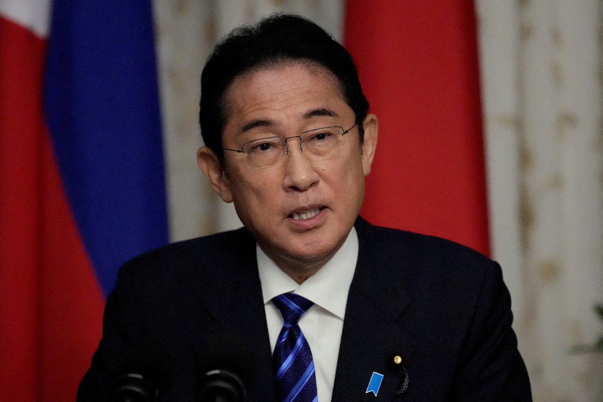 Fumio Kishida South China Sea