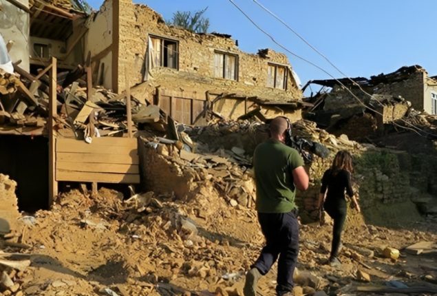 Nepal earthquake survivors
