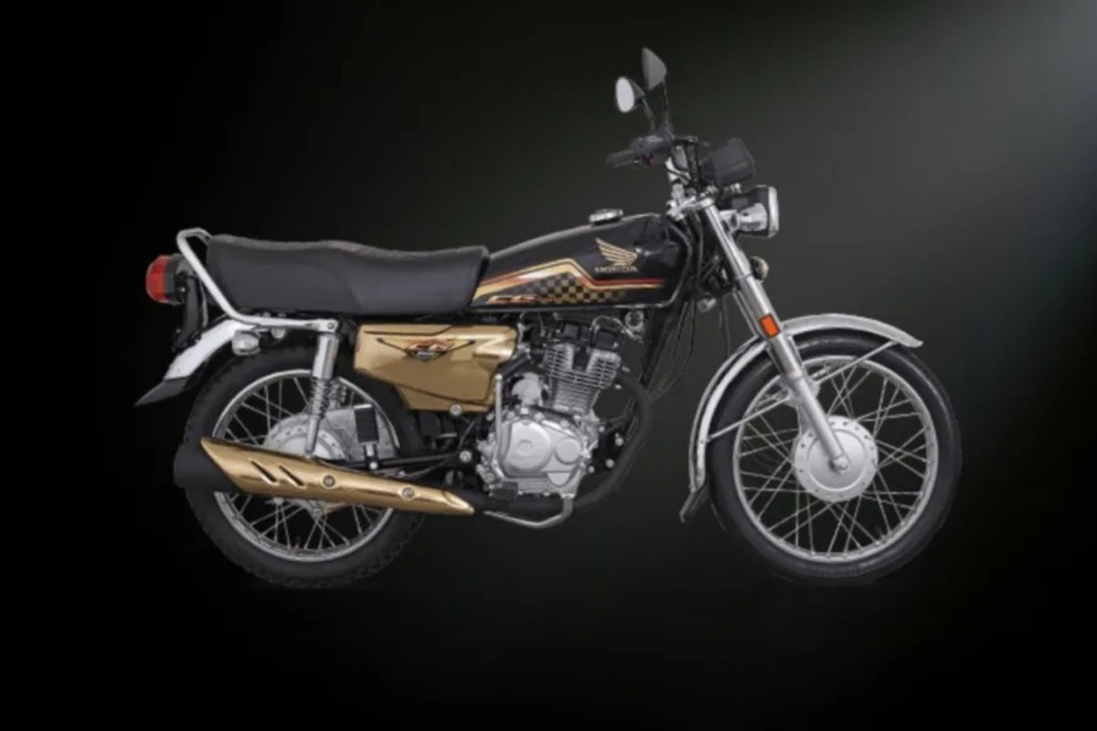 Price Update for Honda CG 125S Gold Edition in Pakistan