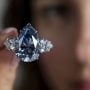 Christie’s sold rare blue diamonds for more than $40m